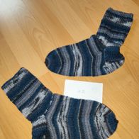 selbst gestrickte Strümpfe Socken Strickstrümpfe Größe 42