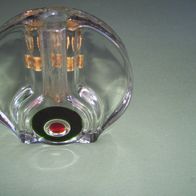 Vintage Walther Kristallglas 60er Jahre Vase für 1 Stiel H=11cm