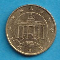 Deutschland 50 Cent 2022 J