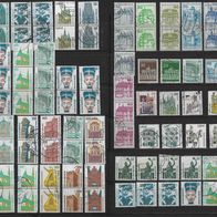 BRD / Bund / Berlin großes Lot Rollenmarken DM- und Eurowerte gestempelt (452b)