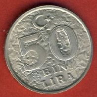 Türkei 50 Lira 1999