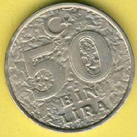 Türkei 50 Lira 1998