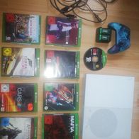 Xbox one s Konsole mit Joypad & 9 Games
