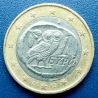 1 Euro - Griechenland - 2002