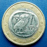 1 Euro - Griechenland - 2009