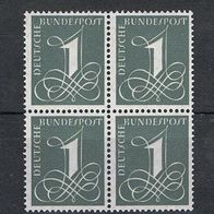 Bund MiNr. 226 x Viererblock Paare postfrisch