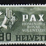 Schweiz postfrisch PAX Michel Nr. 454 - 80 Centimes