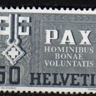 Schweiz postfrisch PAX Michel Nr. 453 - 60 Centimes