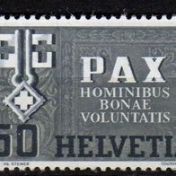 Schweiz postfrisch PAX Michel Nr. 453 - 60 Centimes - 2