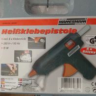 Heißklebepistole inkl. 6 Klebesticks in Koffer 230V / 50Hz 15W