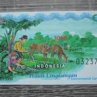 Indonesien Block/ Vignette * * - Kinder Pfadfinder Tiere 2001