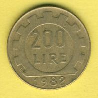 Italien 200 Lire 1982