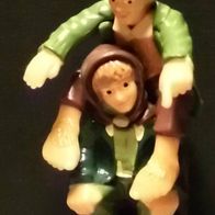 Ü-Ei Figur 2001 Herr der Ringe I - Merry und Pippin, die Hobbits + BPZ (schmal)