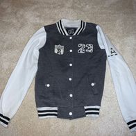 Collegejacke, Sweatjacke, Baseballjacke, Gr. M/L