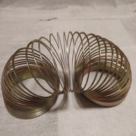 vintage SLINKY Walking Spring toy ---- Metallfeder