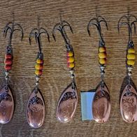 Neu Mepps Aglia Kupfer Cooper Größe: 4 = 9,5g Hecht Zander Blinker Spinner Köder