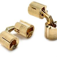 Einbohrscharnier 12 mm Messing massiv Excellent Zysa Zylinderscharnier