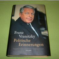Franz Vranitzky, Politische Erinnerungen; Signiert!