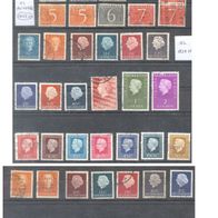 Briefmarken Niederlande 1946 ff + Sondermarken 91 Werte