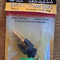 Neu! 2 Cormoran Swivel Storm Caps Nulbrolly Schirm Anglerschirm Zelt