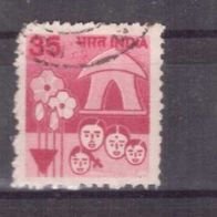 Indien Michel Nr. 819 gestempelt (3)