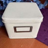 mittlere Horo Teedose, Apotheken Teedose, Vorratsdose, Blechdose