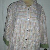 Bluse Blazer kurzarm Gr.54