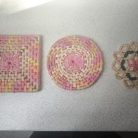 3 neue Untersetzer
