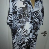 Bluse Longbluse von Thea 42 plus Gr.52 transparent * *
