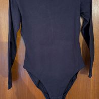 Body Langarm Pulloverbody Rollkragen aubergine Gr. 38