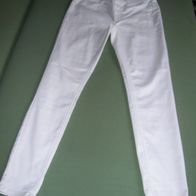 ever. me Jeggings Weiß Damen Gr. M Stretchhose Skinny Slim Stretch Röhre Eng