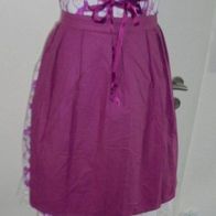 Dirndl Gr 42/44 von Lukas rosa weiß geblümt mit Spitze * *