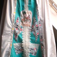 Damen Rock Türkis-Weiß Gr.50-52-54-56 Einzelexemplar!