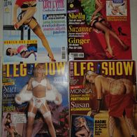 Leg Show Konvolut Nr. 56, 57, 59, 67