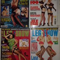 Leg Show Konvolut Nr. 17, 32, 54, 57