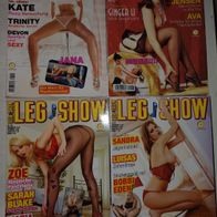 Leg Show Konvolut Nr. 93, 97, 127, 129