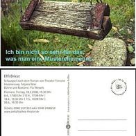 Reklamepostkarte EFFI BRIEST Schauspiel nach Fontane Anhaltisches Theater Dessau