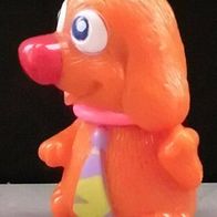 Ü-Ei Figur 2003 Neues von der verrückten Schreibtischbande - Filzi Dog (Halsb. rosa)