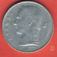 Belgien 1 Franc 1963 Belgique