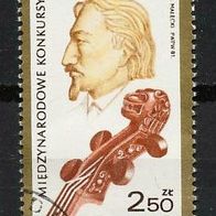 Polen Mi. Nr. 2771 Internationaler Wieniawski-Geigen-Wettbewerb o <