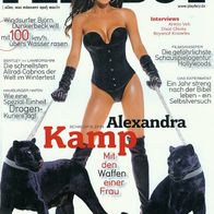 Playboy 02/2007, Alexandra Kamp - Wera Iwanischin - Flávia Alessandra