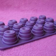 Silikon Pralinenform Schokoladenform Eiswürfelform Backformen Form Konfekt Teig