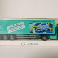 Werbemodell - Mercedes Benz B6 600 00 51 - Koffersattelzug - Wiking - Gebrauchtwagen