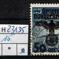 Los H23135: Generalgouvernement Mi. 15, gest