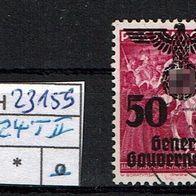 Los H23159: Generalgouvernement Mi. 24 II, gest