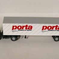 Wiking 544/5 - Mercedes Benz 1744 S Einsachs-Koffersattelzug - Porta