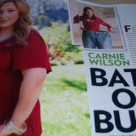 Carnie Wilson Full Pages Sammlung Article Clippings Bericht