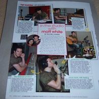 Matt White US Full Pages Sammlung Article Clippings Bericht