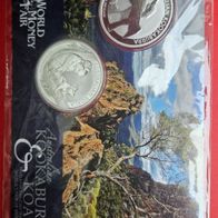 2oz Silber Australian Kookaburra Koala 2011 im WMF Blister