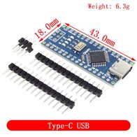 Arduino Nano 3.0 Mini Type-C Micro USB - CH340 USB driver 16 Mhz